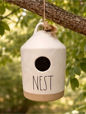Rae Dunn Birdhouse - NEST